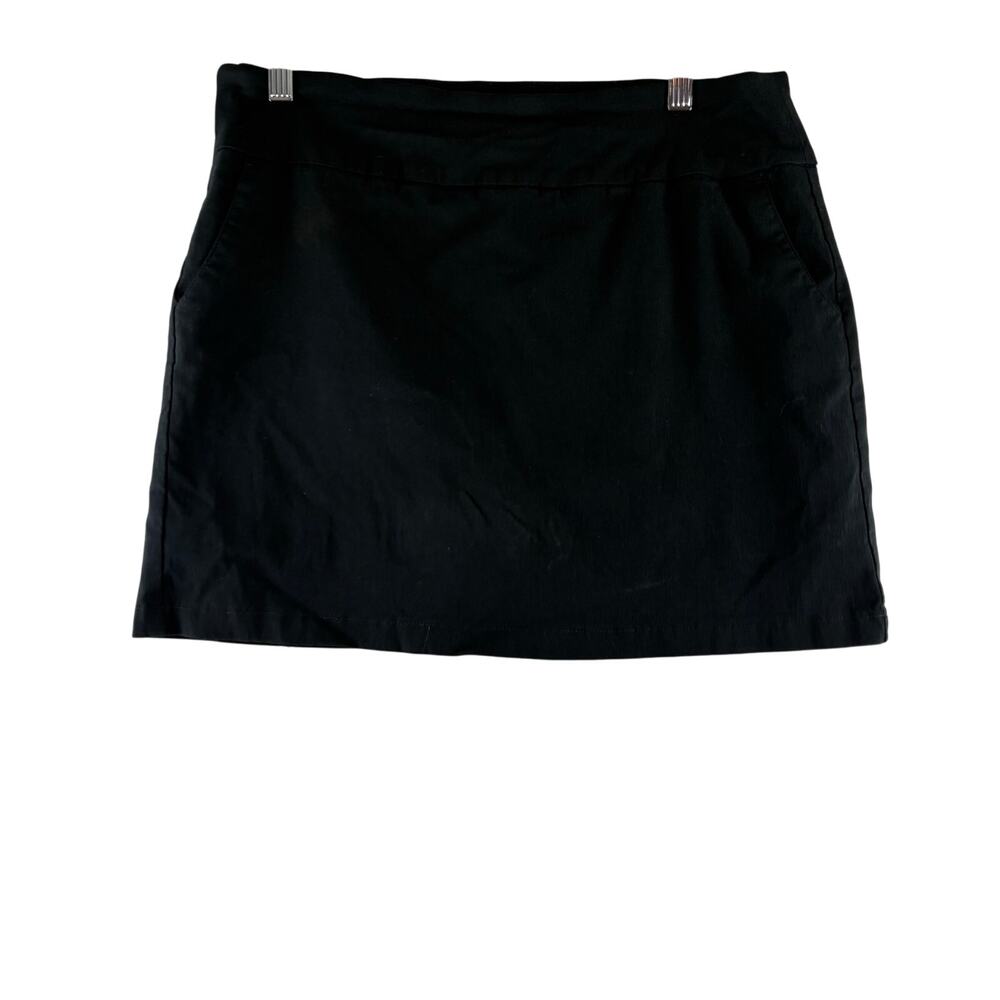 DFA New York Performance Skort Womens 12 Stretch Pockets Tennis Golf Career Work